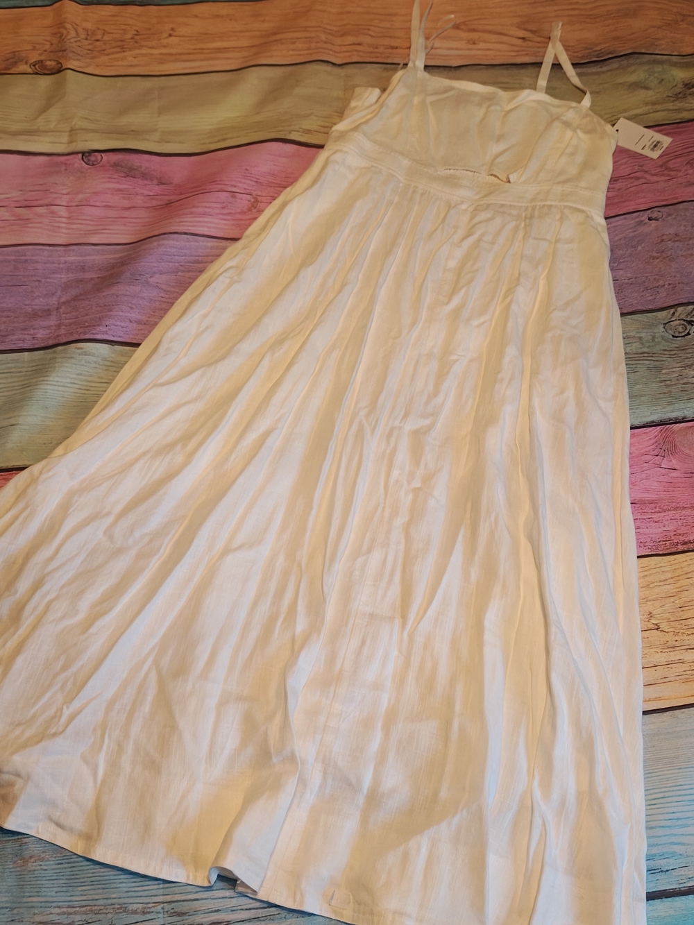Large NineWest Maxi Dress *Flaws* #KJ41